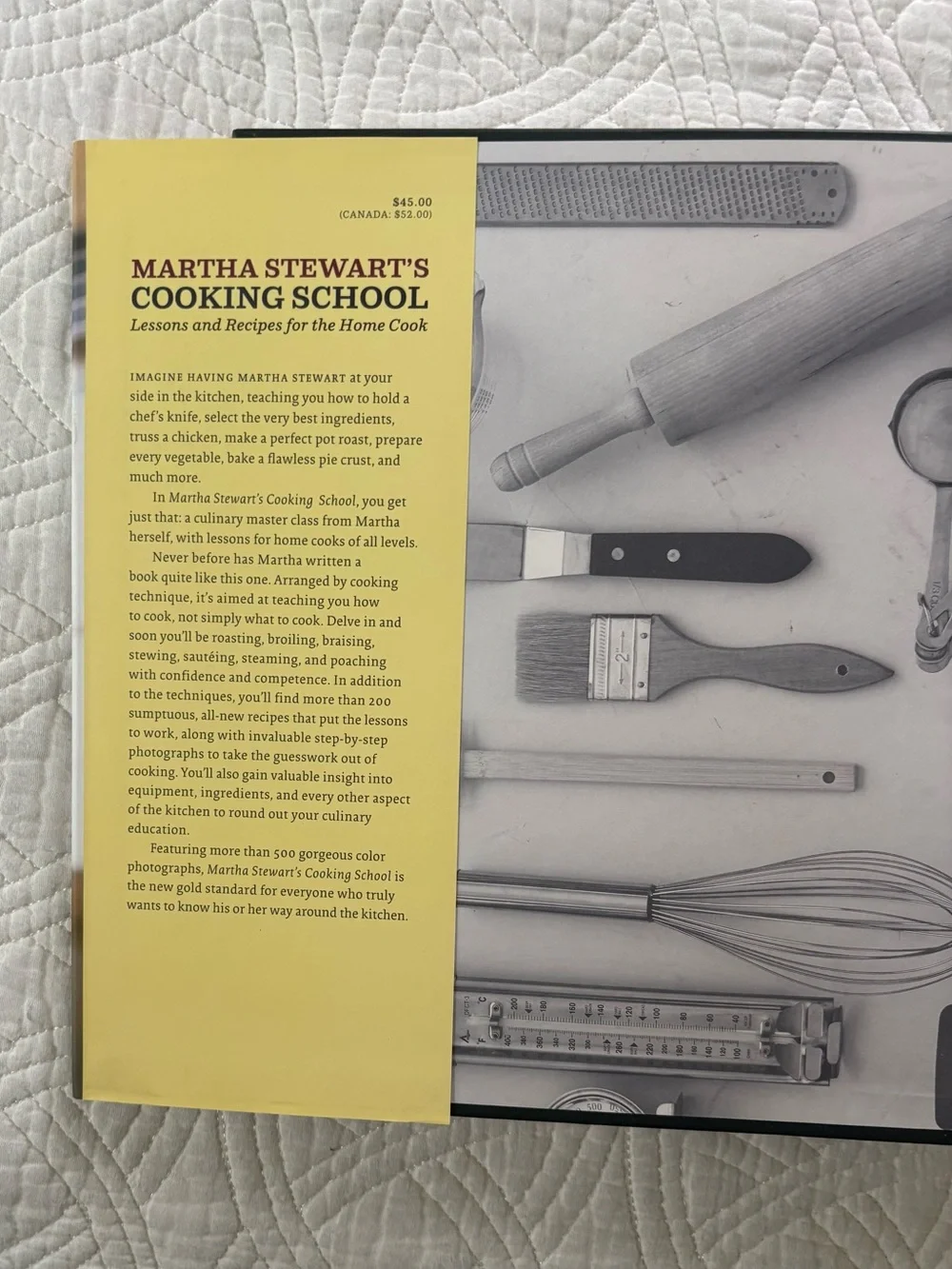 Martha Stewart Cooking School — Pink Cover with Neutral Background